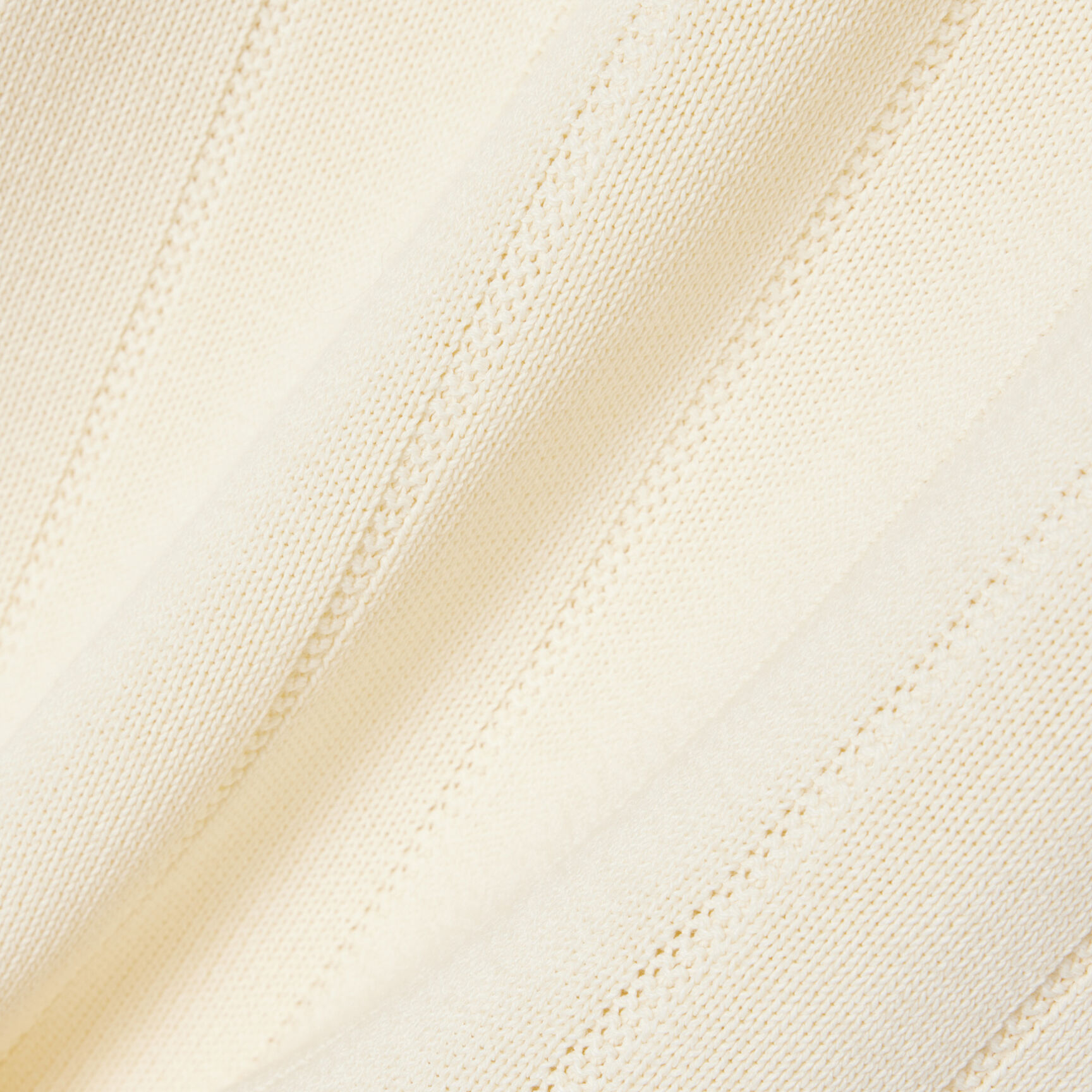 Rib Knit Cotton Blend Cardigan