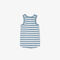 lacoste striped terry baby onesie