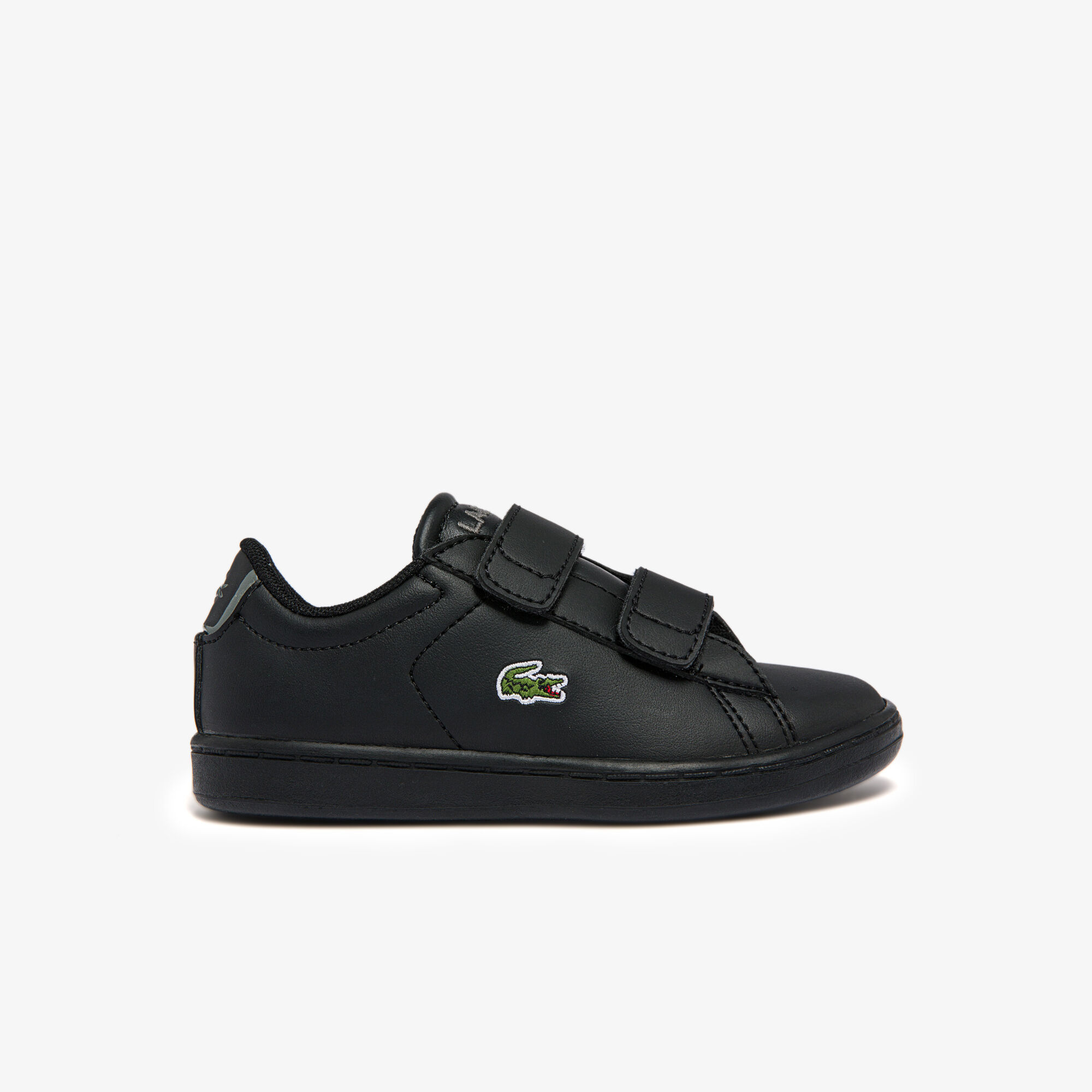 Children's lacoste 2025 velcro trainers