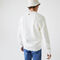 lacoste men s made in france crew neck embroidered stretch cotton sweater