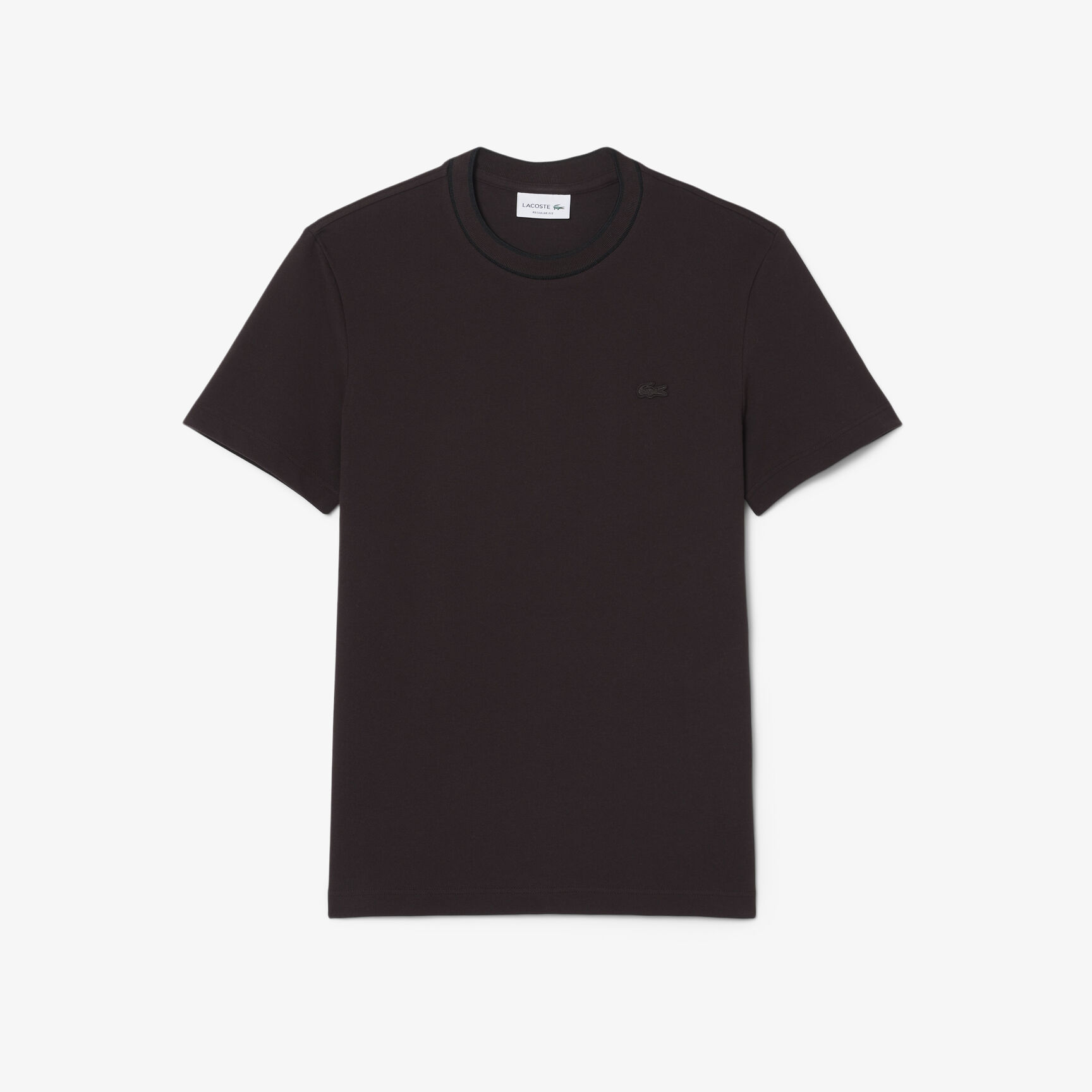 Stretch Pique Stripe Collar T-shirt Stretch Pique Stripe Collar T-shirt