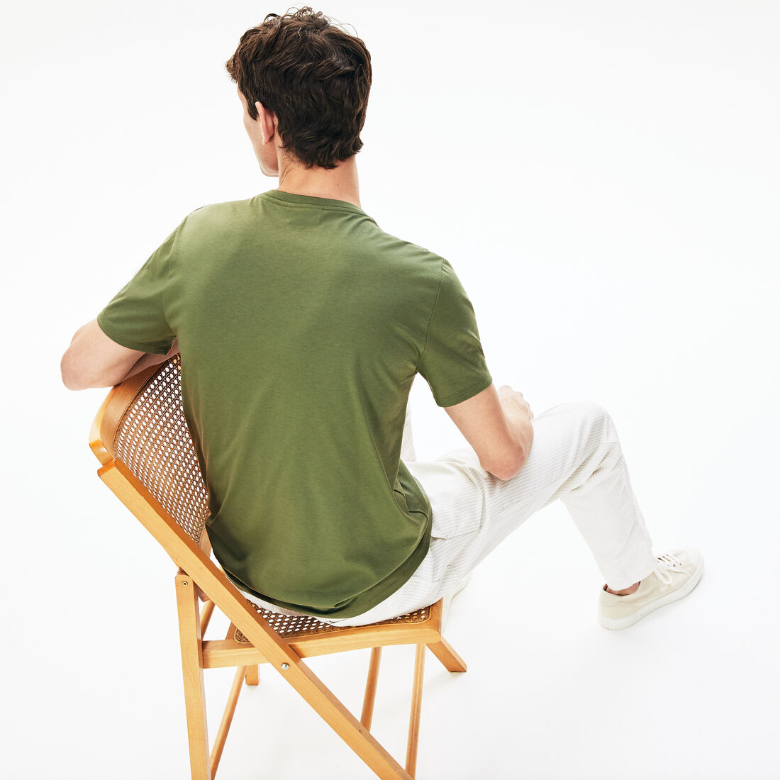 Lightweight Cotton Pima V Neck T-shirt Lightweight Cotton Pima V Neck T-shirt