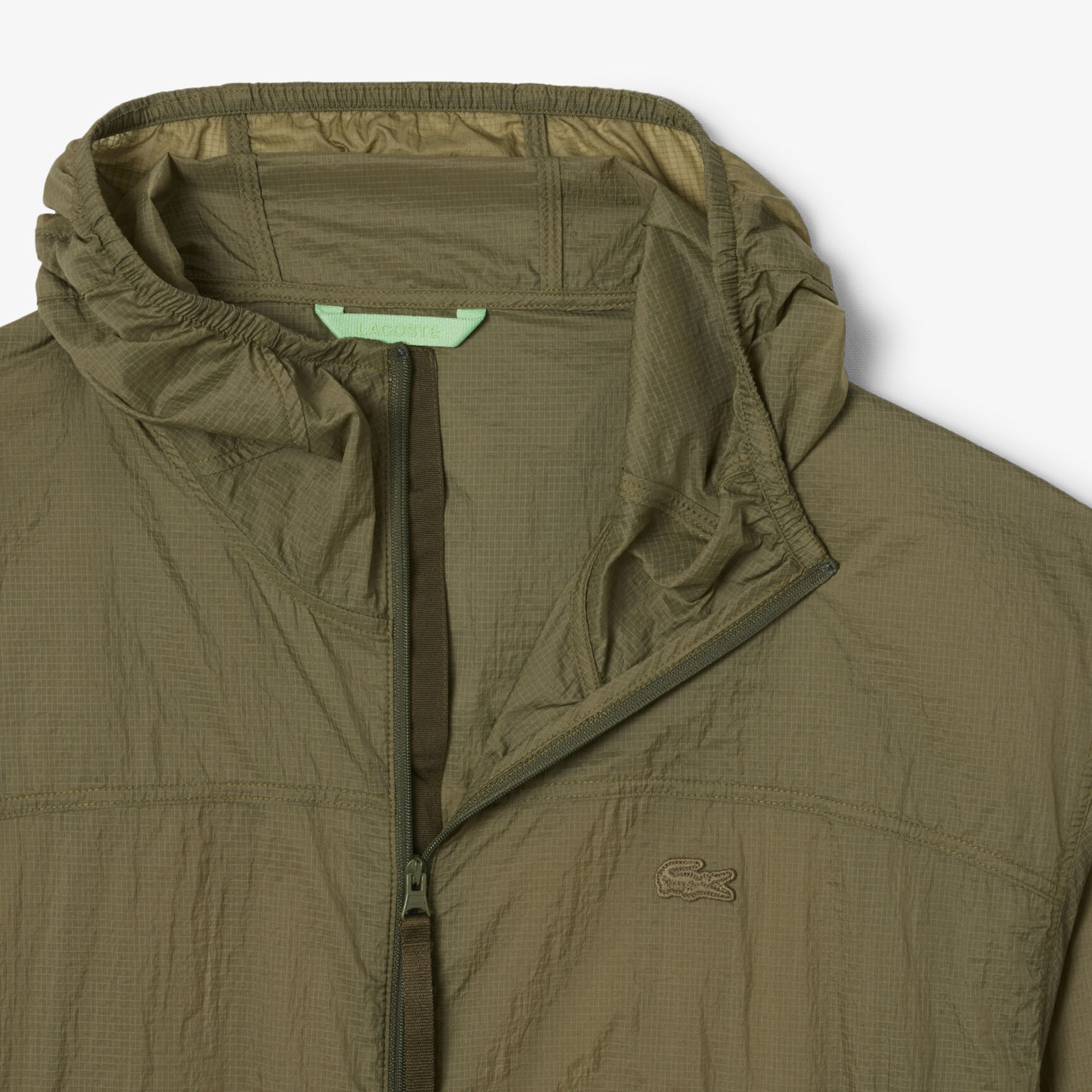 Water-Repellent Packable Nylon Jacket
