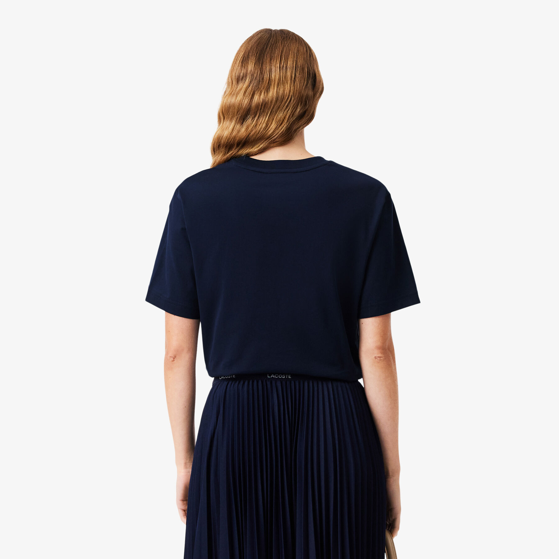 lacoste relaxed fit soft cotton t shirt