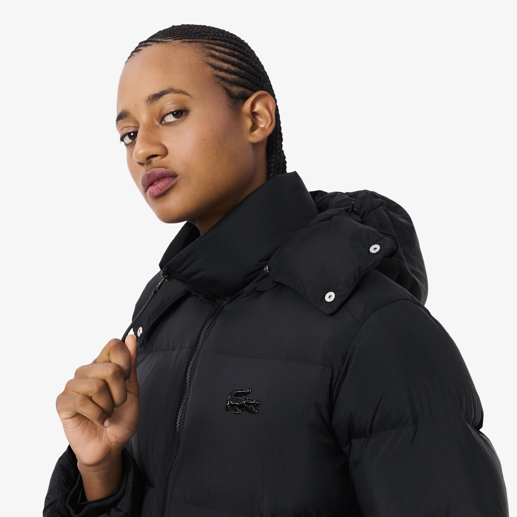 Relaxed Fit Hooded Down Jacket