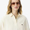 Oversized Polo Style Flannel Shirt lacoste oversized polo style flannel shirt
