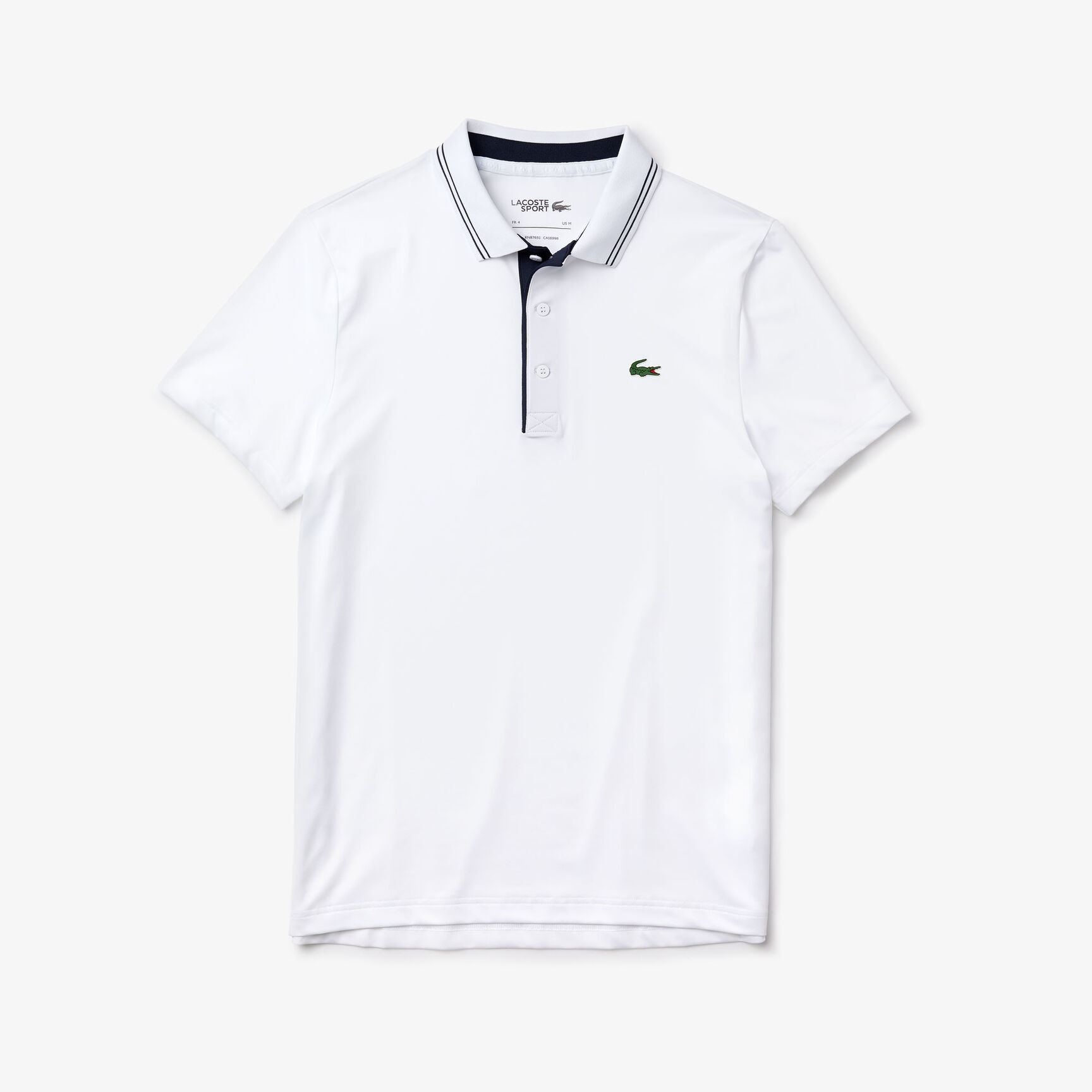 Men's Lacoste SPORT Signature Breathable Golf Polo Shirt