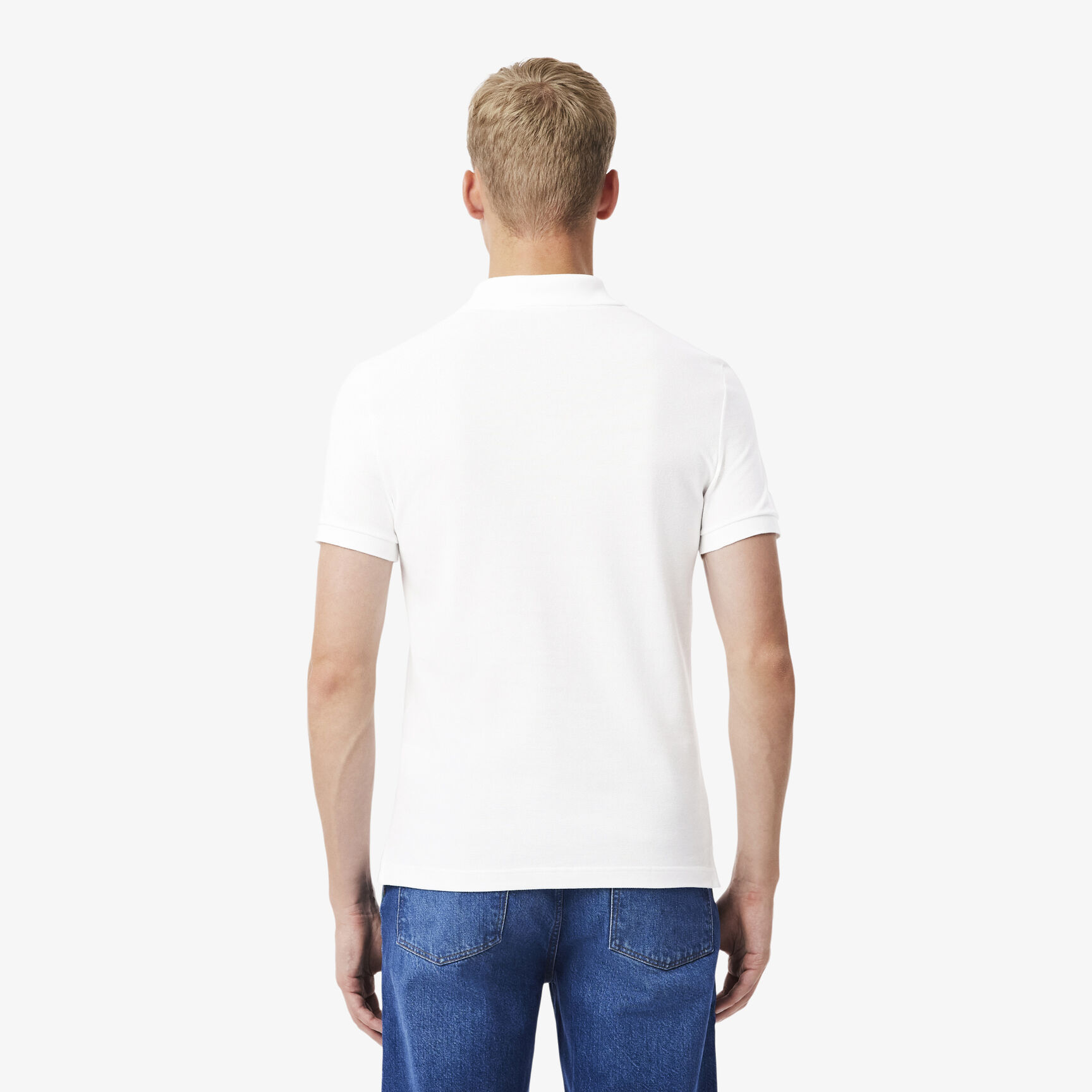 قميص بولو بيكيه بقصة ضيقة L.12.12