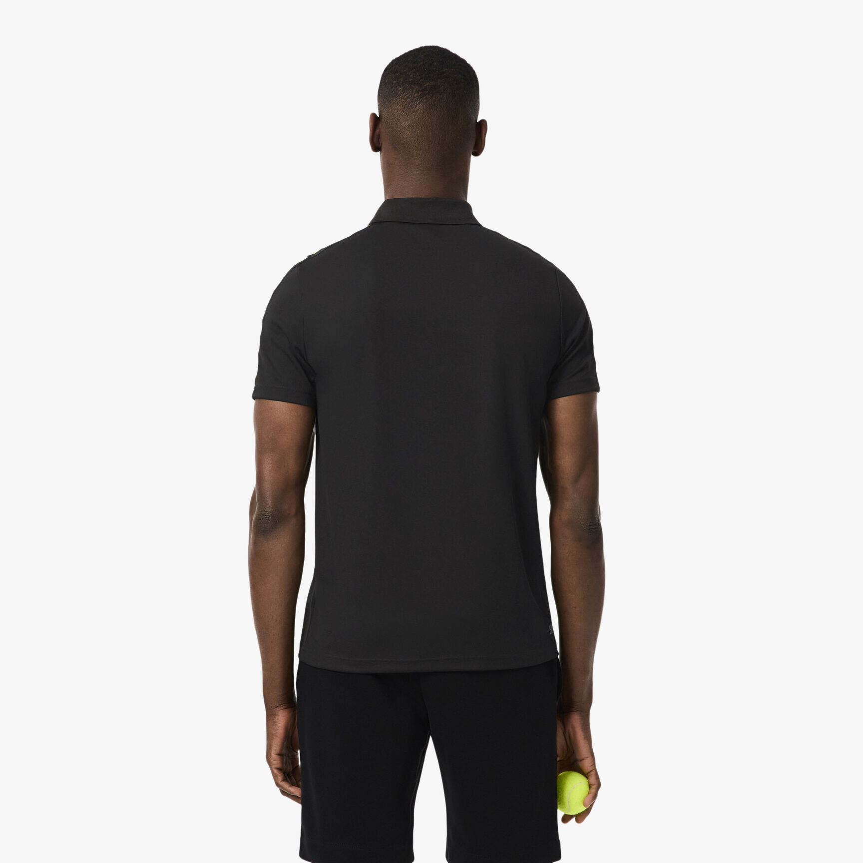 Ultra Dry Branded Stripe Tennis Polo Shirt