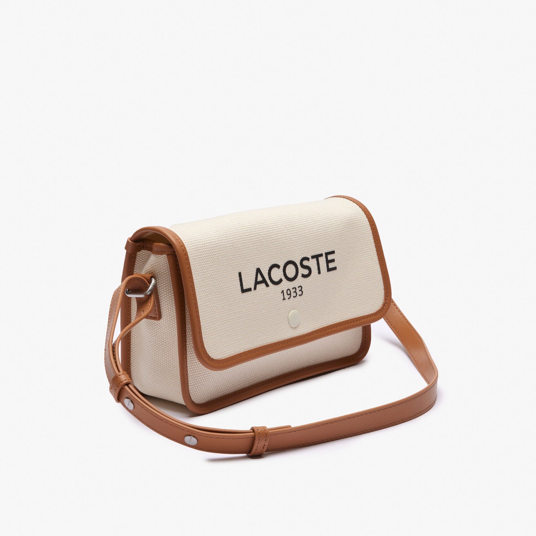 Heritage Canvas Flap Close Cotton Shoulder Bag Heritage Canvas Flap Close Cotton Shoulder Bag