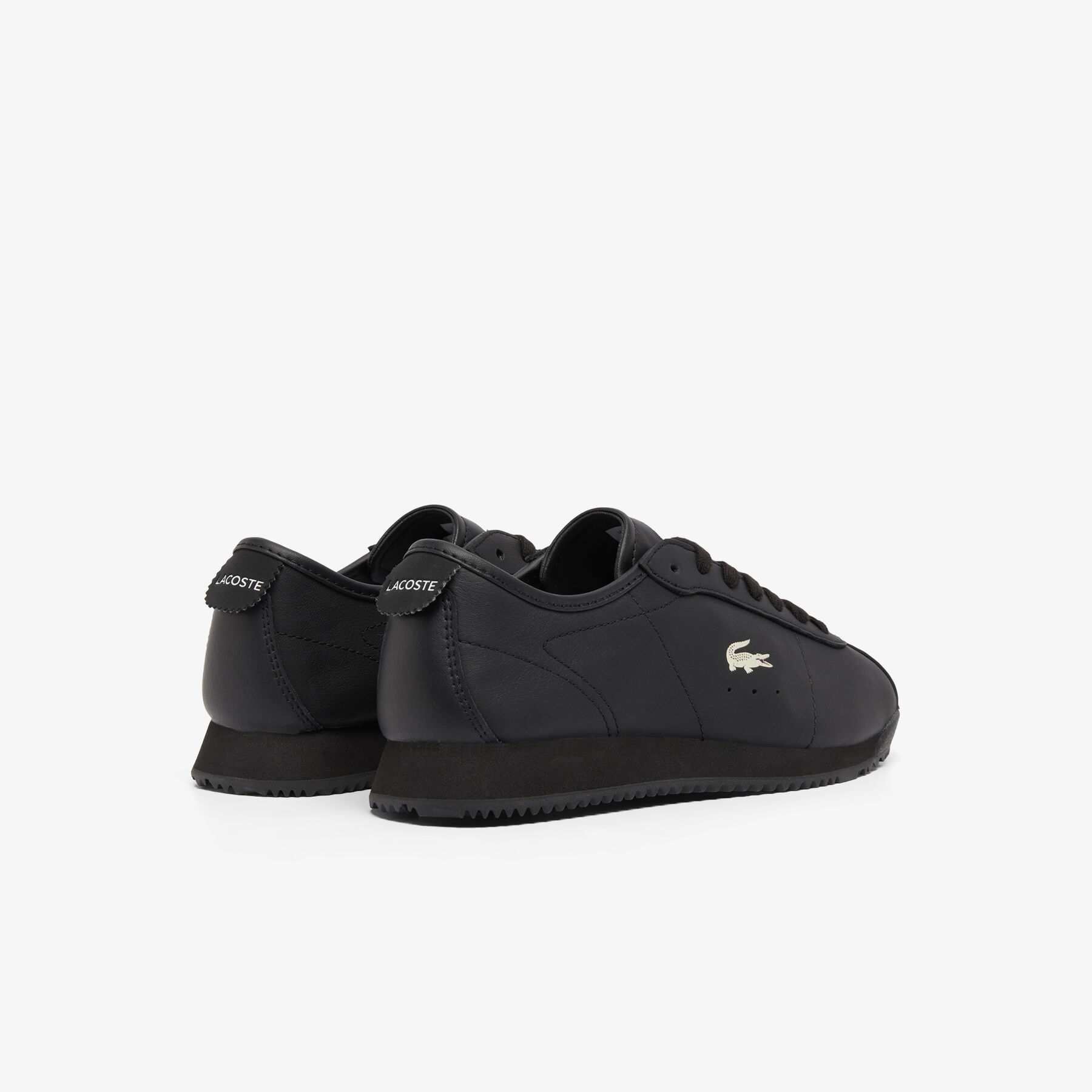 نسائي كلب-لو جلد سنيكرز Women's Club-Low Leather Sneakers - 49SFA0120-02H