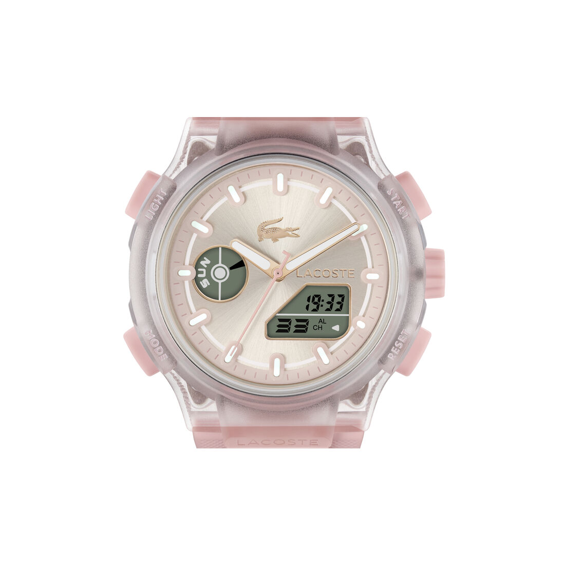 Pink Silicone Strap Women's Watch Pink Silicone Strap Women's Watch
