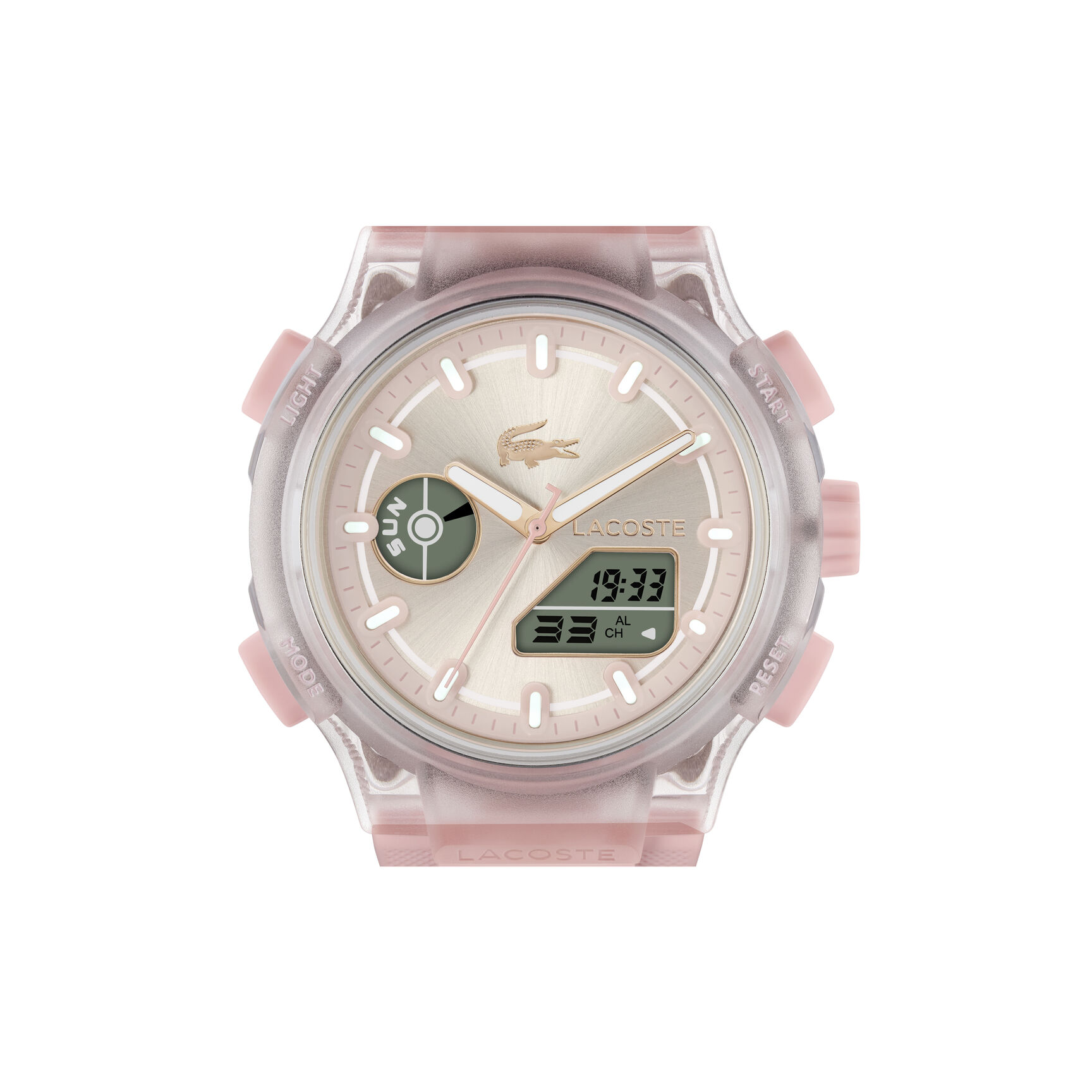 Pink Silicone Strap Women's Watch Pink Silicone Strap Women's Watch