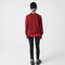 lacoste relaxed fit fleece crew neck sweatshirt