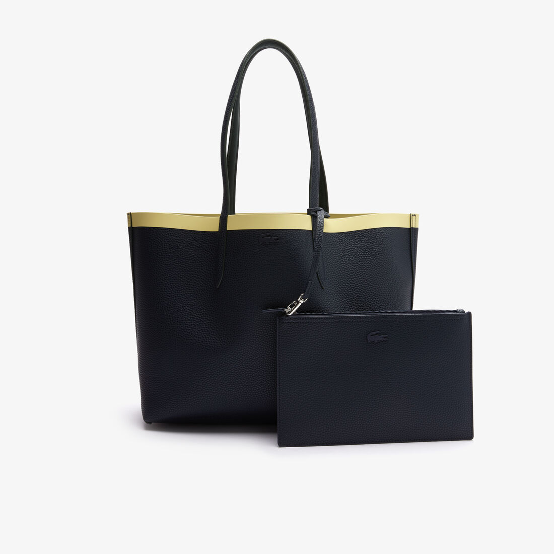 Women's Anna Removable Zip Pouch Canvas Large Shopper Bag Women's Anna Removable Zip Pouch Canvas Large Shopper Bag