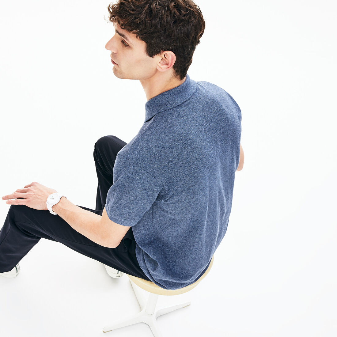 Classic Fit L.12.12 Marl Polo Shirt Classic Fit L.12.12 Marl Polo Shirt