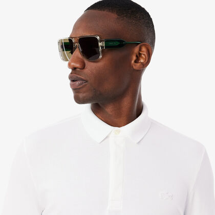 قميص بولو بيكيه باريسي بقصة عادية