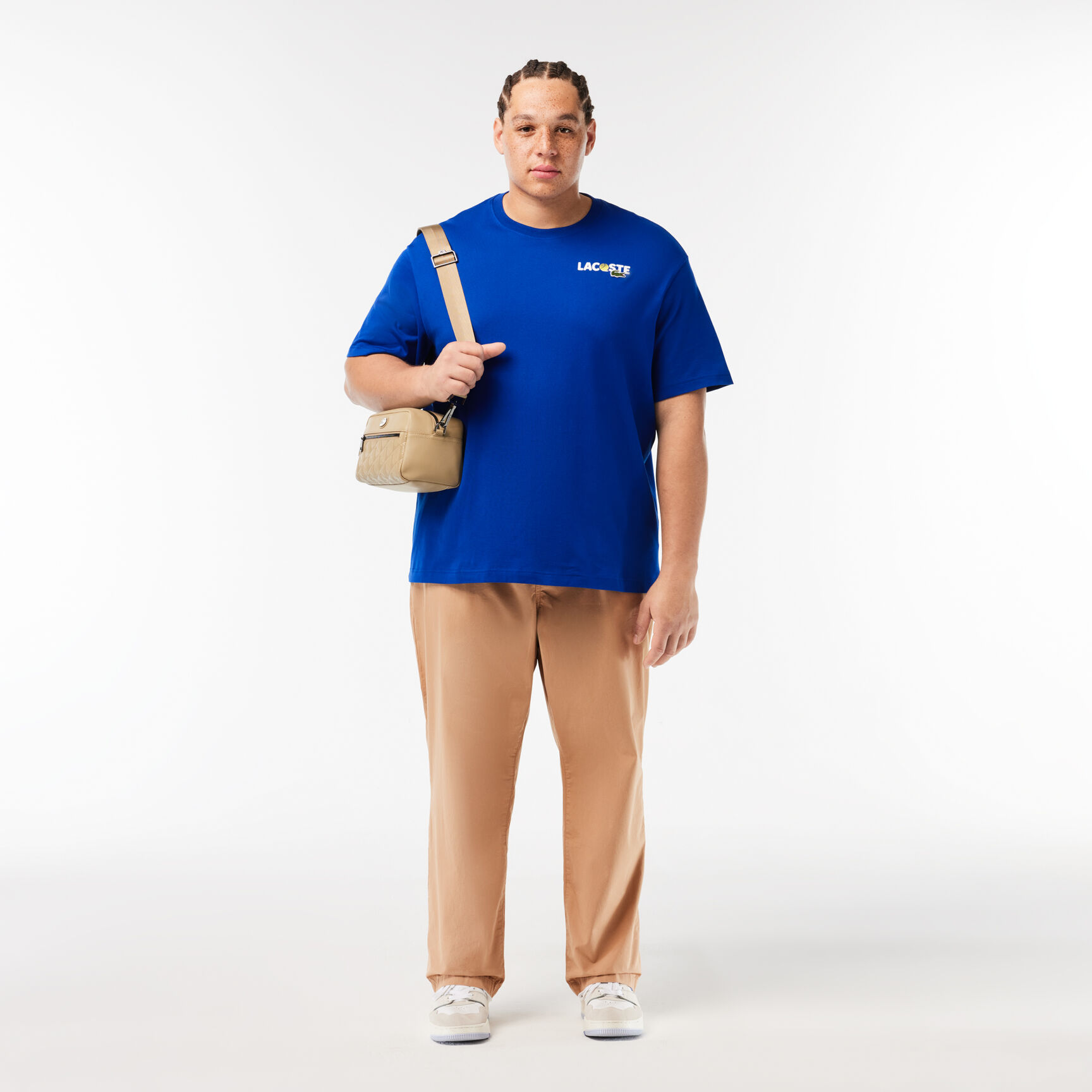 Heavy Cotton Jersey Back Print T-shirt