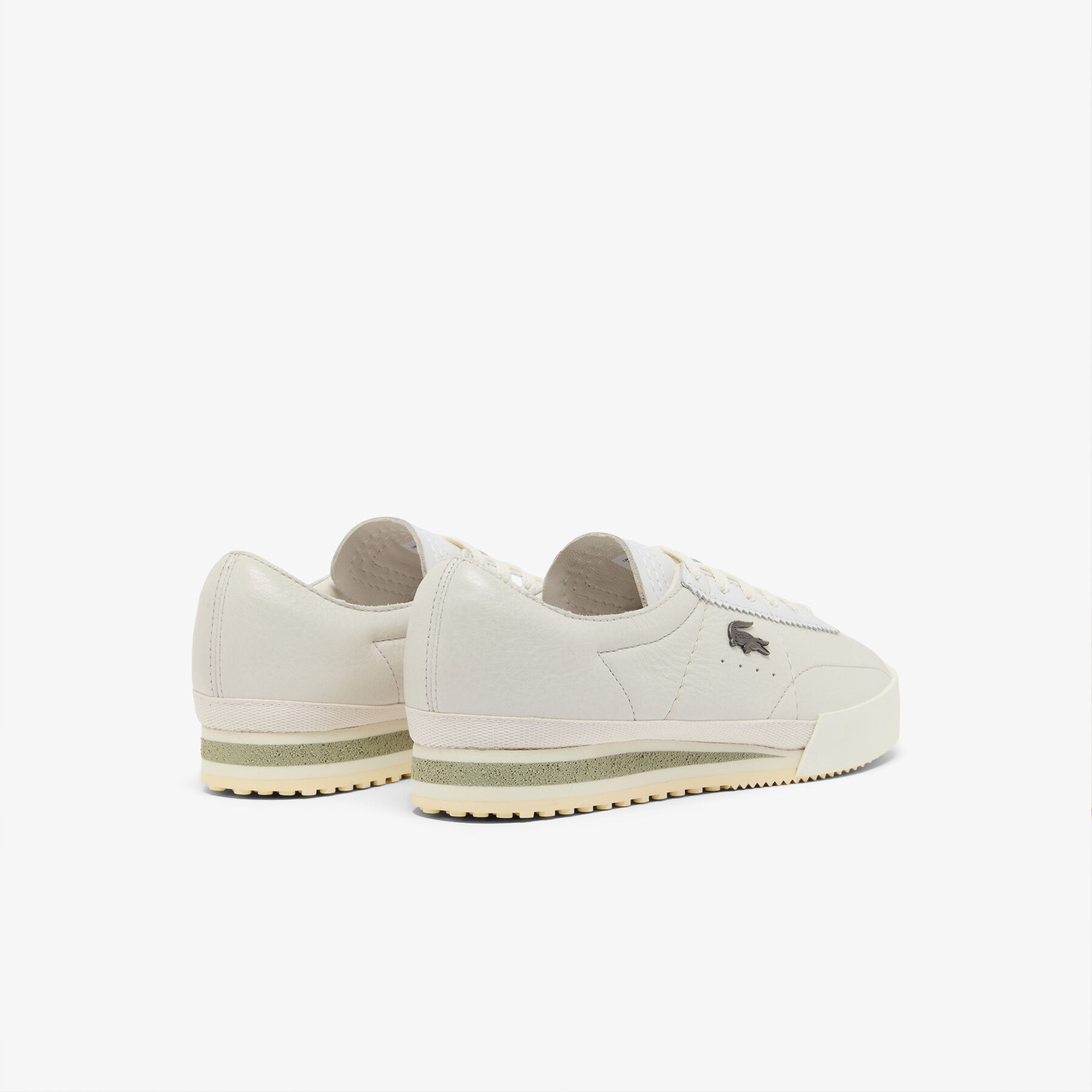 lacoste women s aura leather sneakers