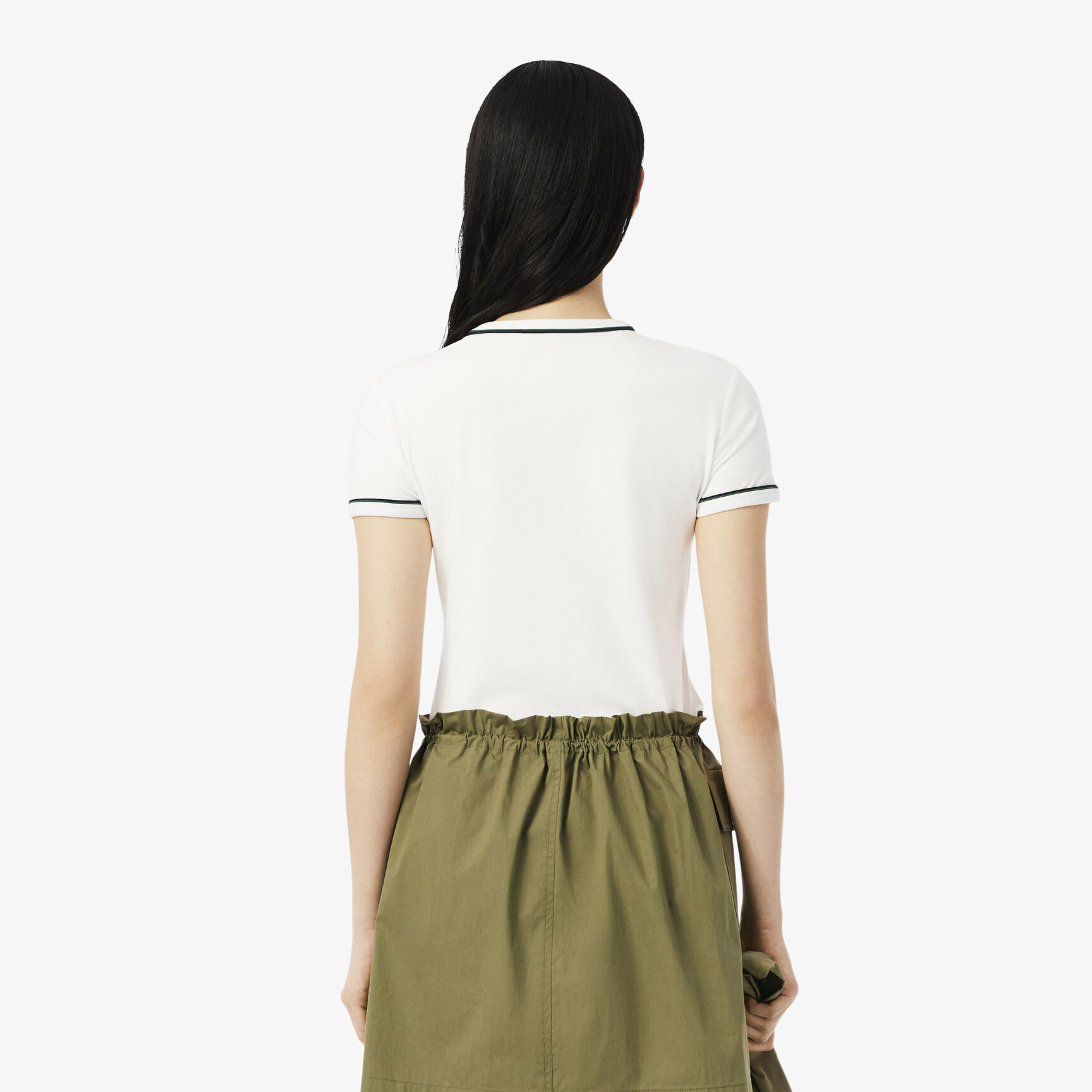 Contrast Trim Jersey T-shirt