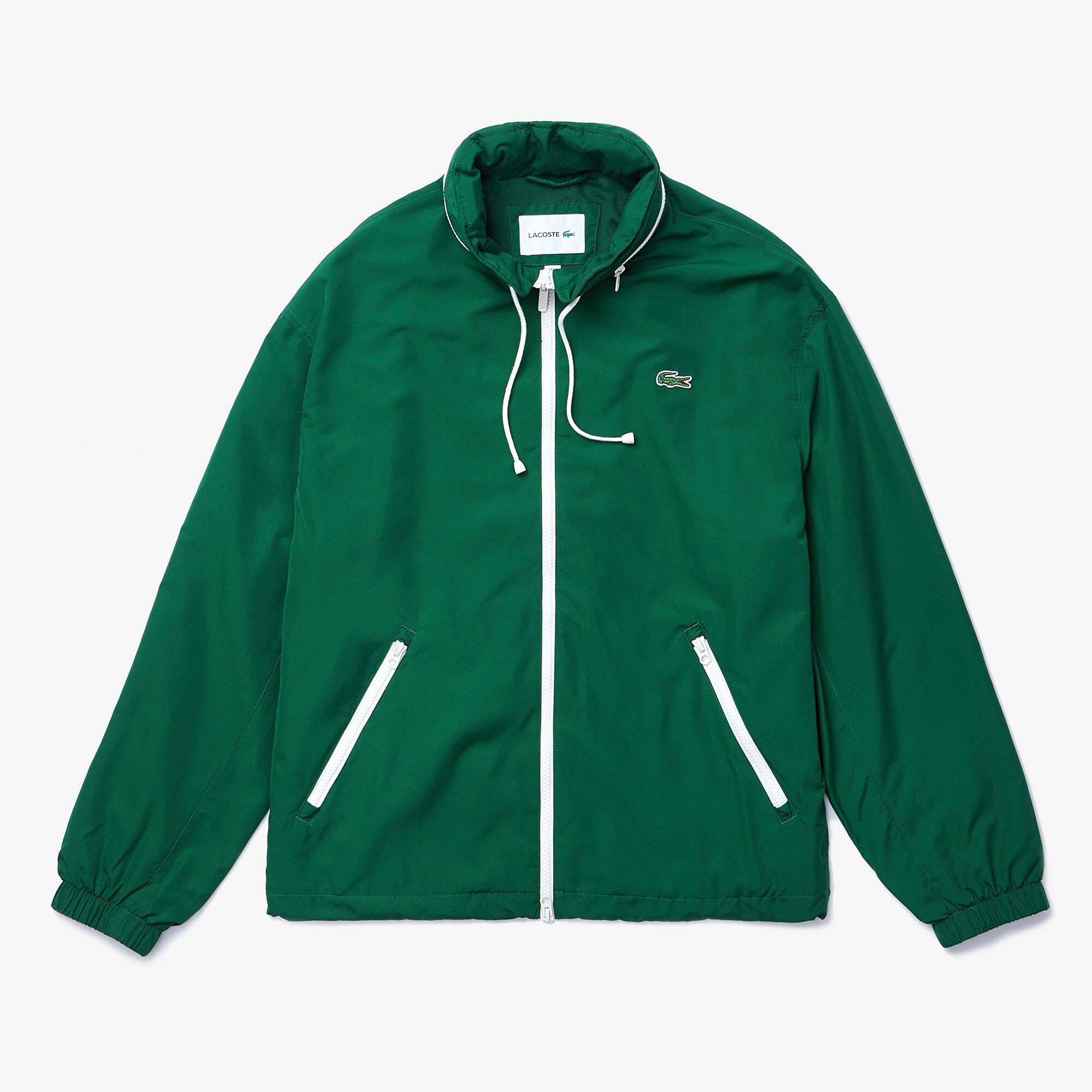 Buy Men s Lightweight Water Resistant Zip Windbreaker Lacoste SA