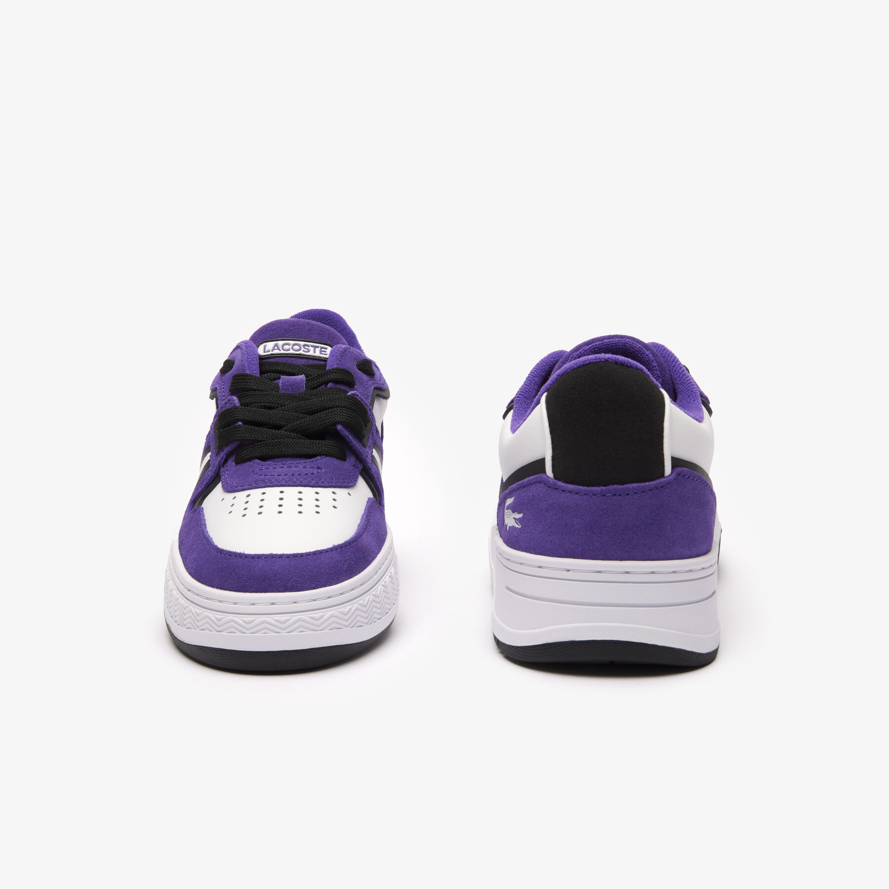 Women's L001 Coated Leather Trainers