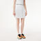 lacoste short pleated elastic waist skirt