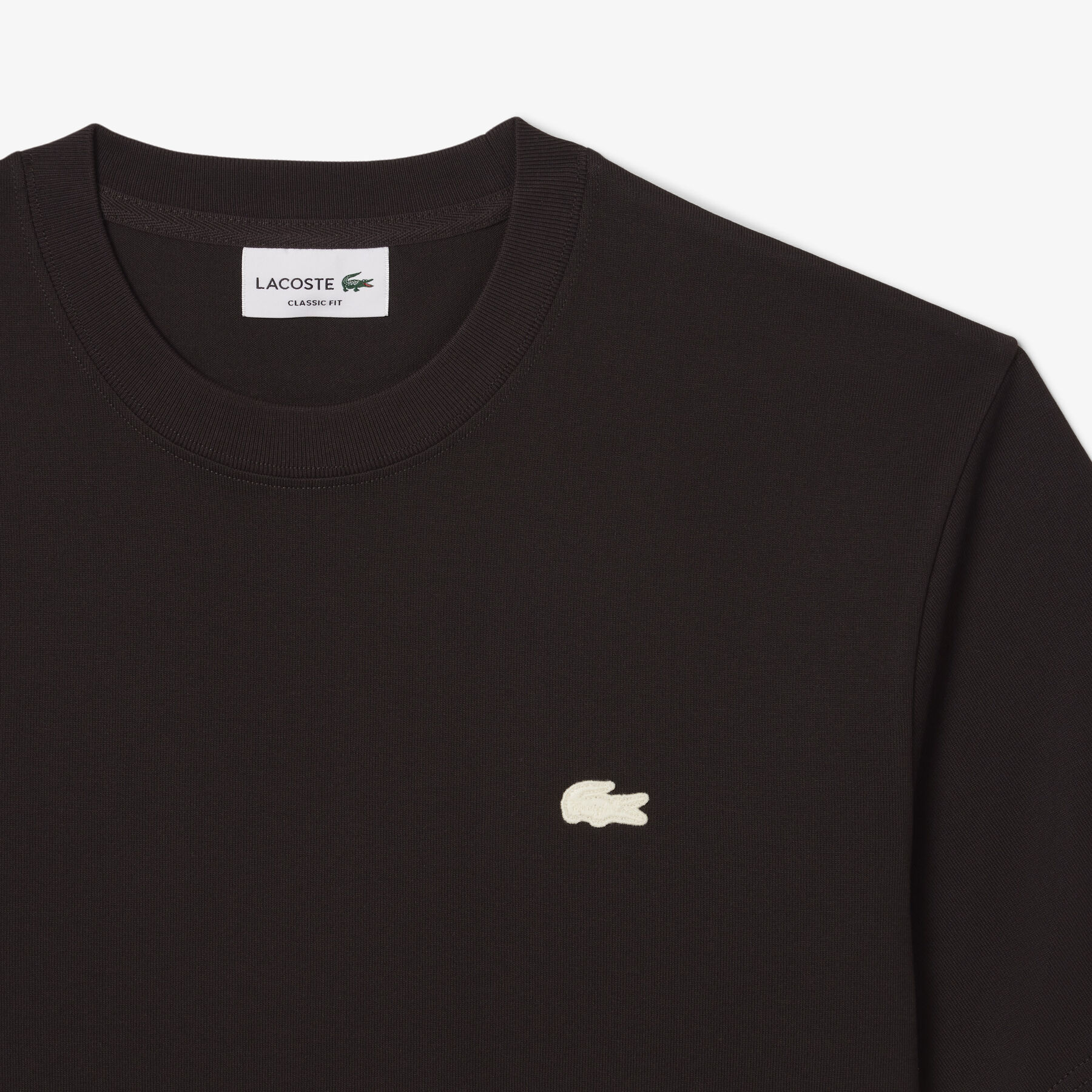 Printed Heavy Cotton T-shirt lacoste printed heavy cotton t shirt