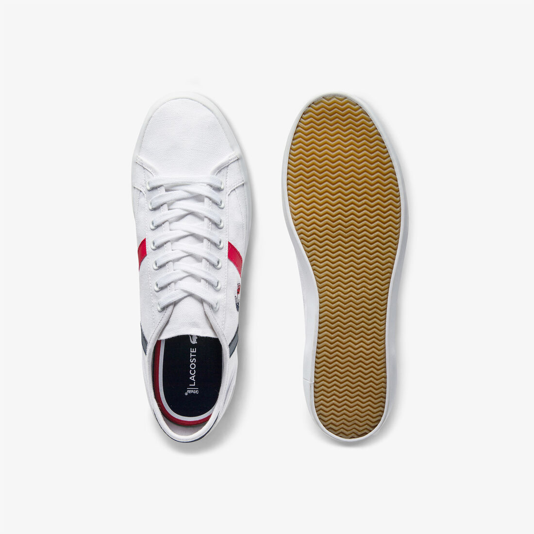 Women's Sideline Tricolour Canvas and Suede Sneakers Women's Sideline Tricolour Canvas and Suede Sneakers