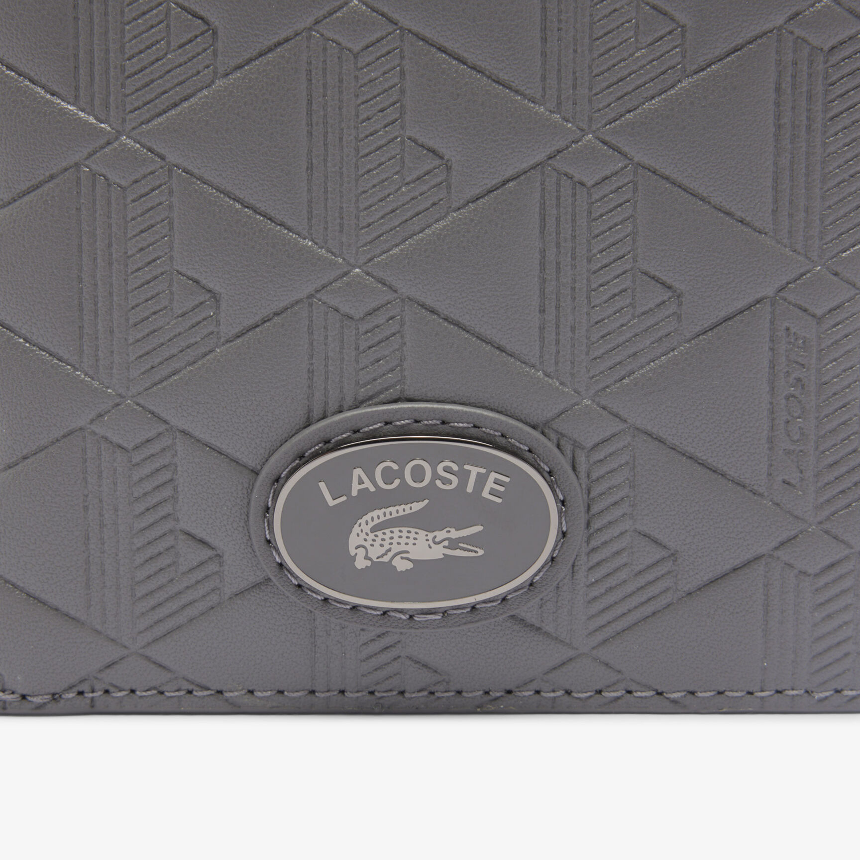 محفظة جلدية متوسطة الحجم بتصميم نوموغرام