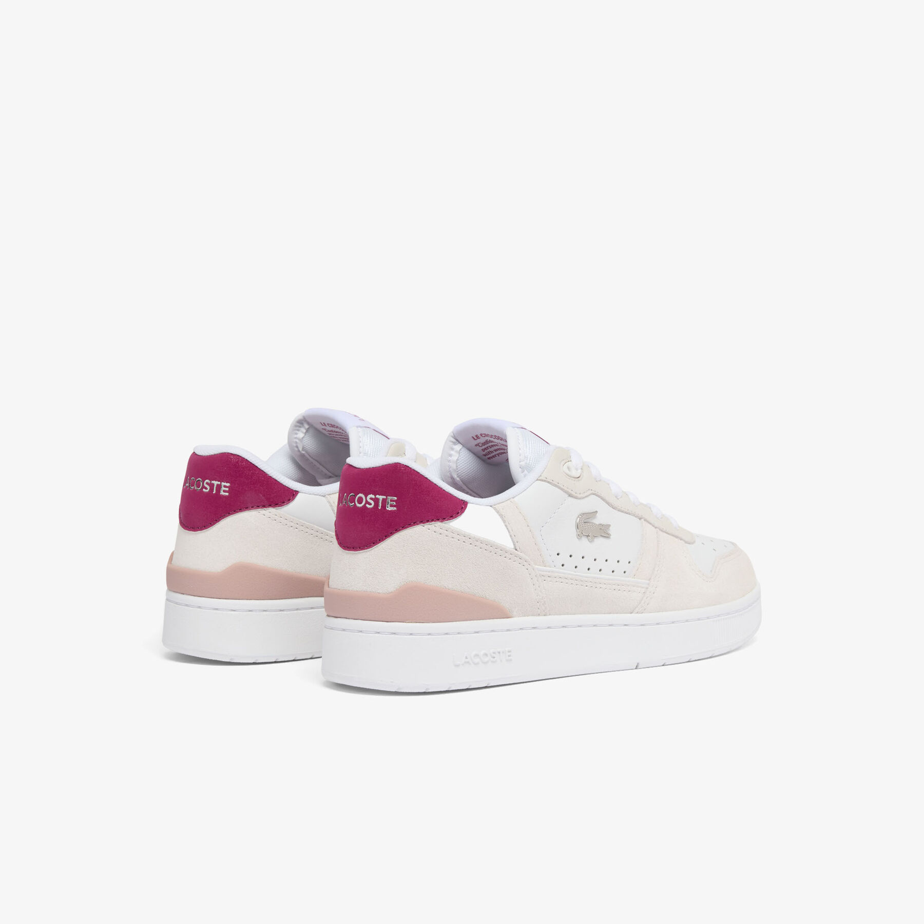 Women's T-Clip Set Suede Sneakers lacoste women s t clip set suede sneakers