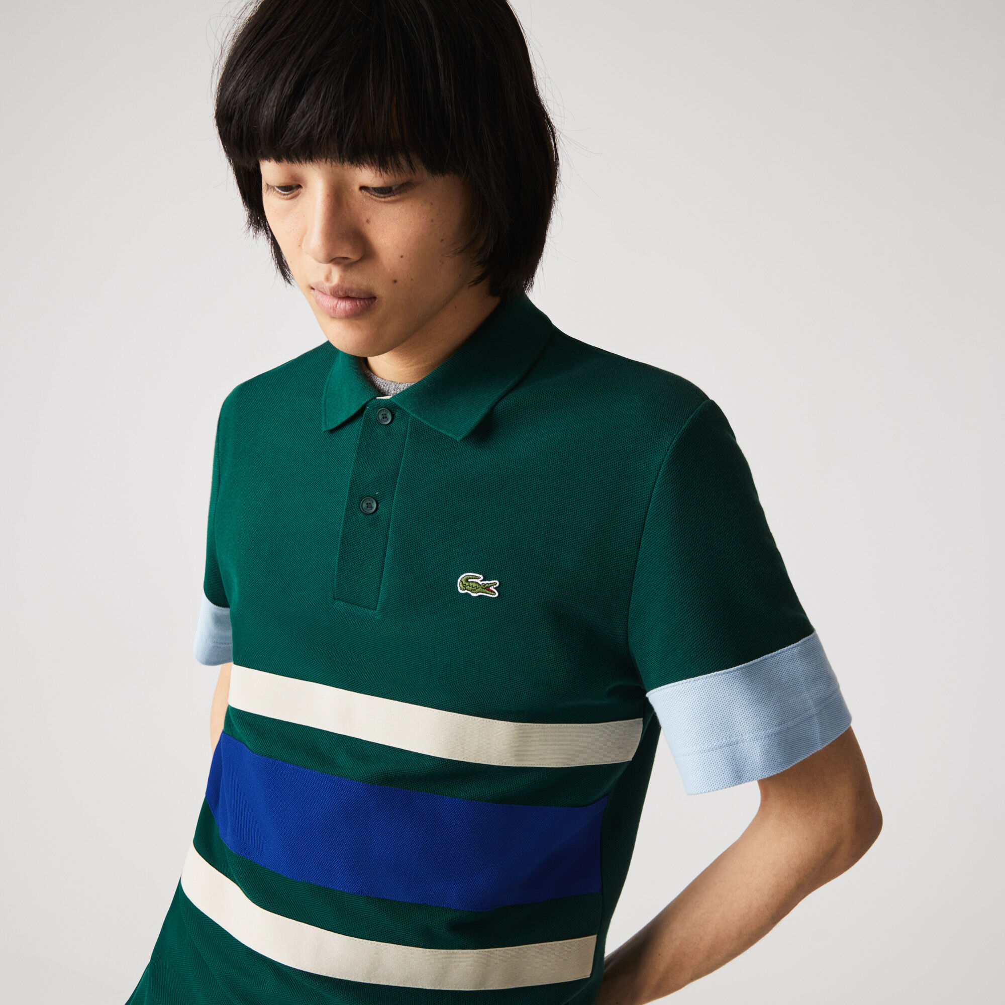 Heritage Slim Fit Colorblock Cotton 