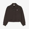 Oversized Fleece Polo Collar Sweatshirt Oversized Fleece Polo Collar Sweatshirt