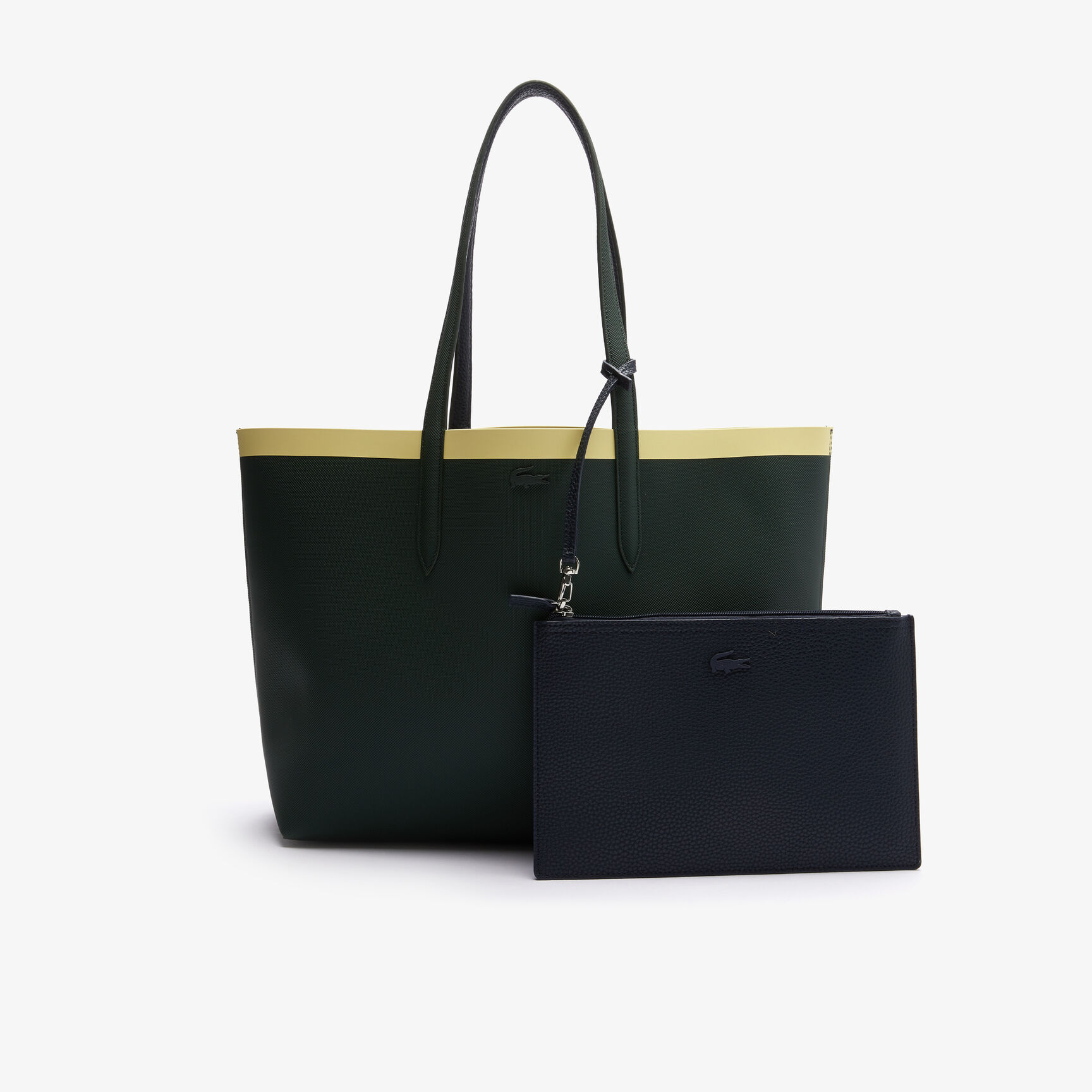 Women's Anna Removable Zip Pouch Canvas Large Shopper Bag