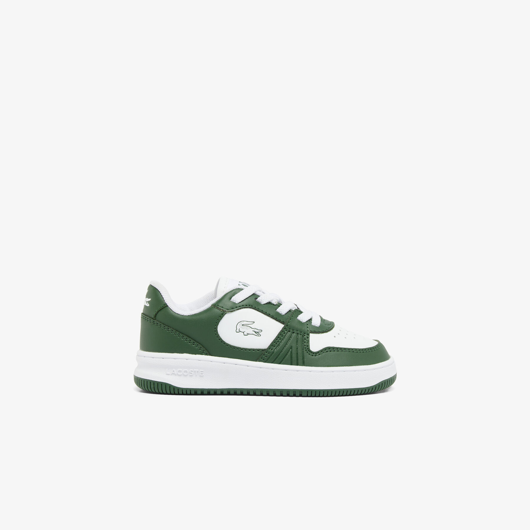 lacoste infant s l001 set leather sneakers