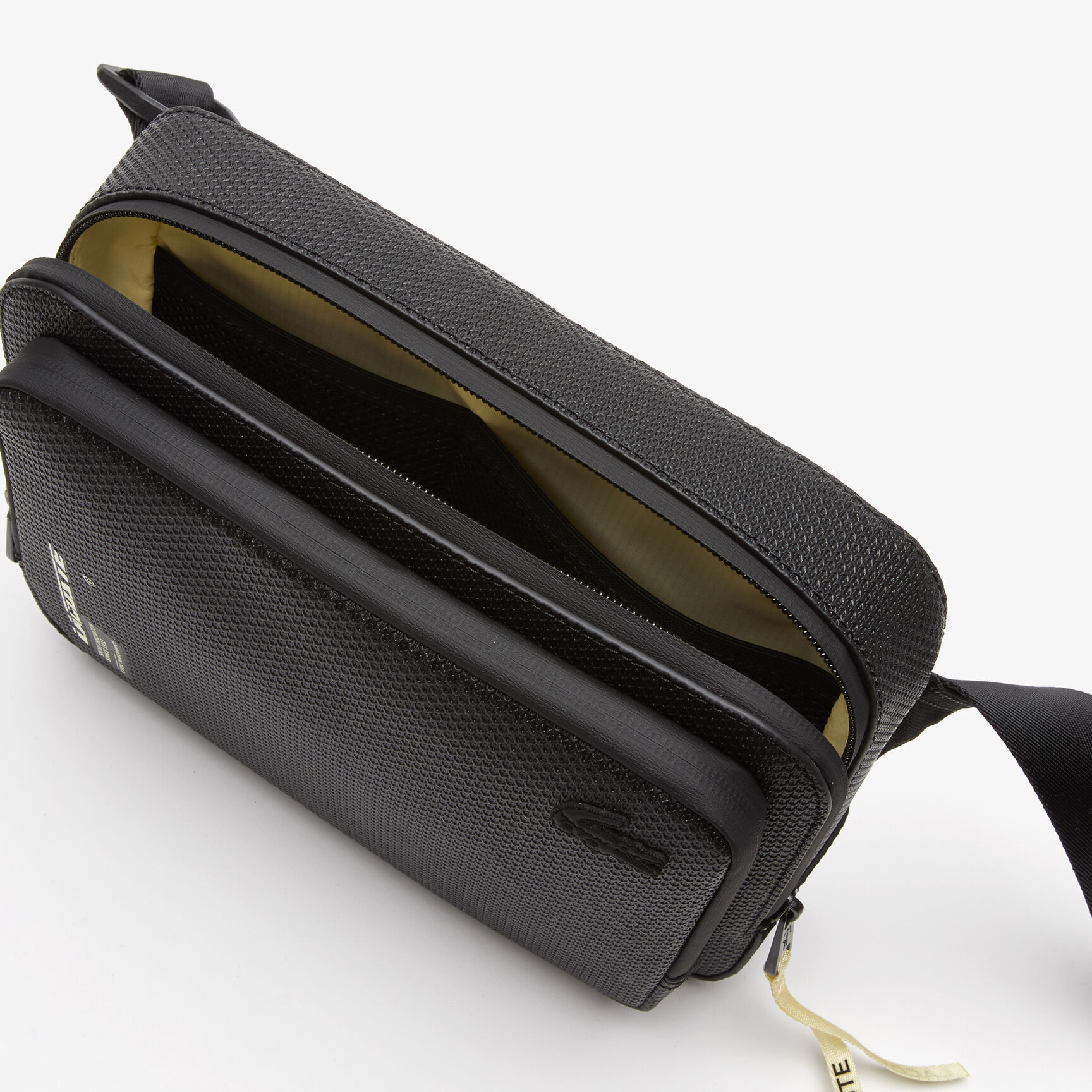 حقيبة ريبورتر بسحّاب وشعار الماركة بلون مغاير للرجال مجموعة Chantaco حقيبة ريبورتر بسحّاب وشعار الماركة بلون مغاير للرجال مجموعة Chantaco