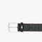lacoste the blend monogram print belt