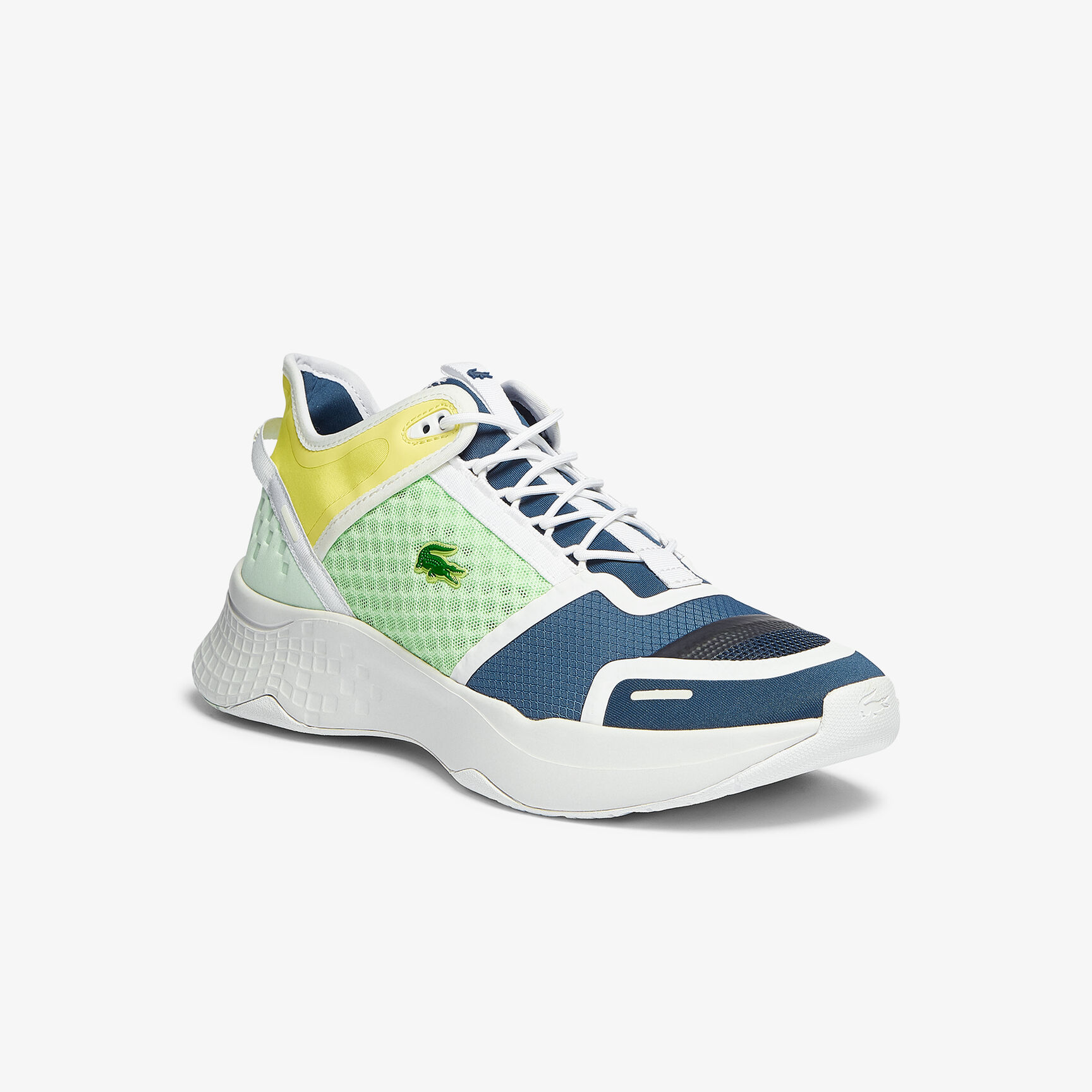 Men's Court-Drive Vantage Citrus-Pop Textile Trainers Men's Court-Drive Vantage Citrus-Pop Textile Trainers
