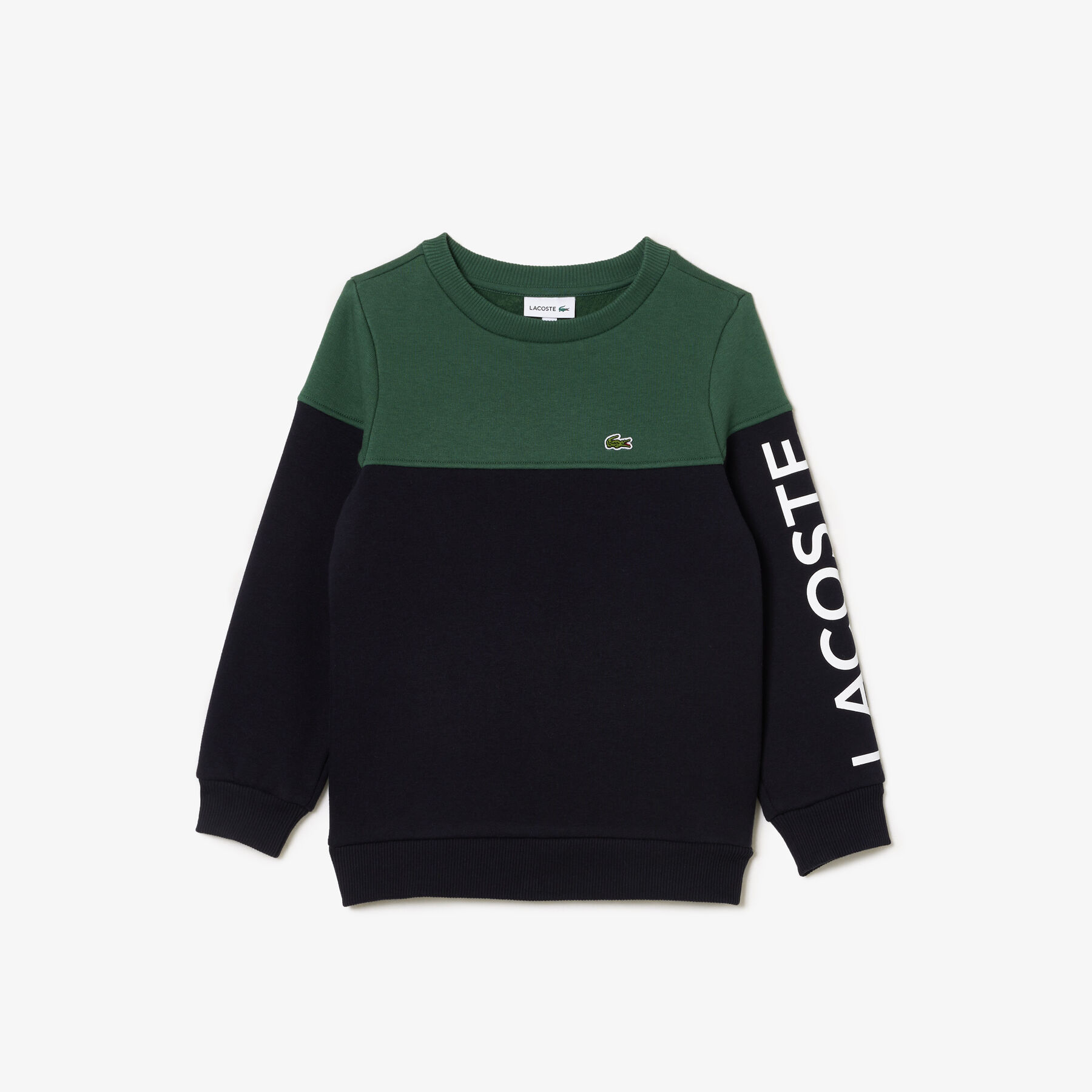 لاكوست سويت شيرت رياضي بطبعة مميزة لكلمة lacoste
