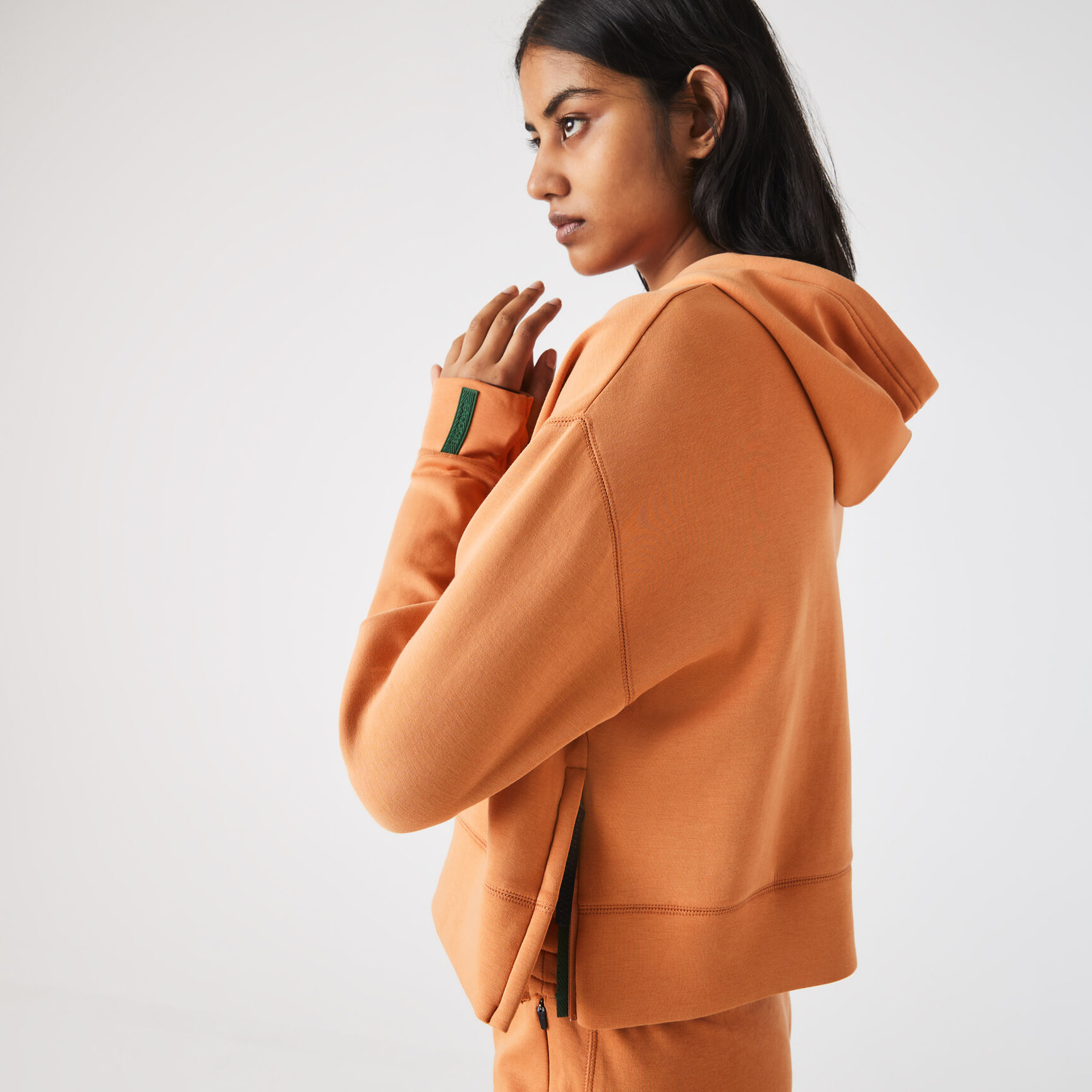 Short Cut Cotton Hoodie Short Cut Cotton Hoodie