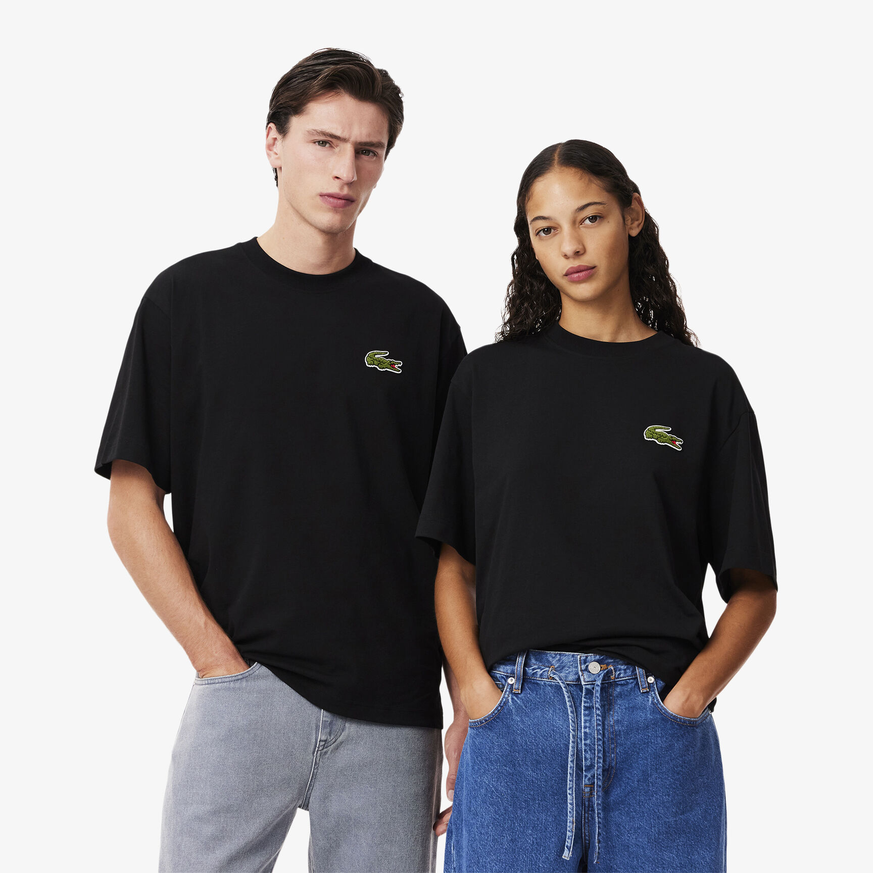 تي شيرت فضفاض من القطن الثقيل تي شيرت فضفاض من القطن الثقيل