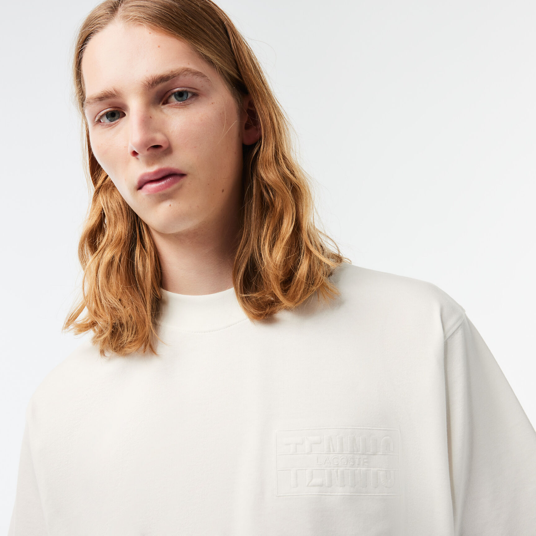 طقم تي شيرت قطن برقبة مستديرة للرجال، 3 قطع