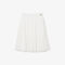 Pleated Lace Skirt lacoste pleated lace skirt