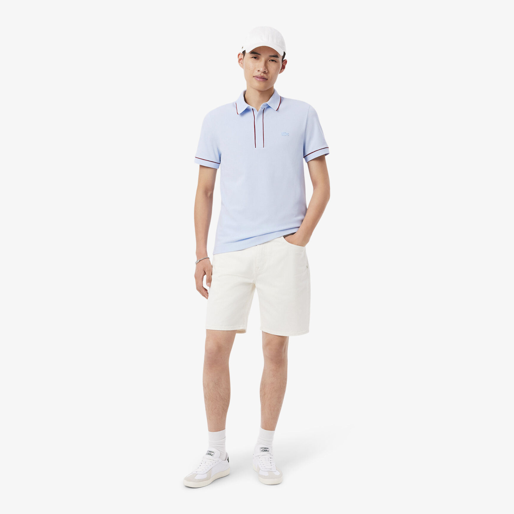 Regular Fit Paris Stretch Pique Polo Shirt