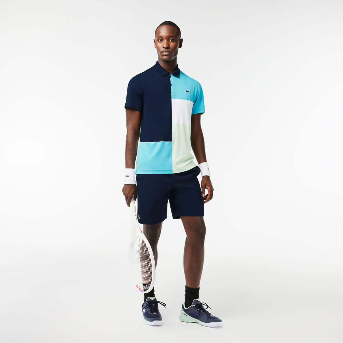 Regular Fit Recycled Fiber Tennis Polo Shirt Regular Fit Recycled Fiber Tennis Polo Shirt