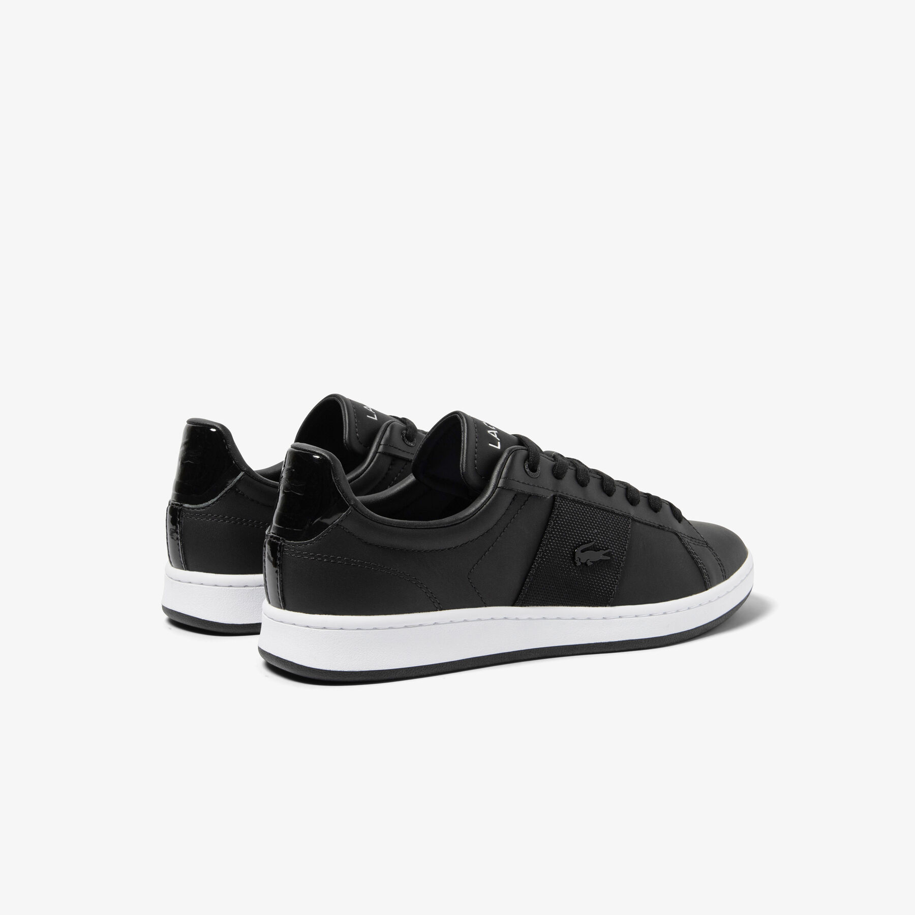 men s lacoste carnaby pro leather premium trainers