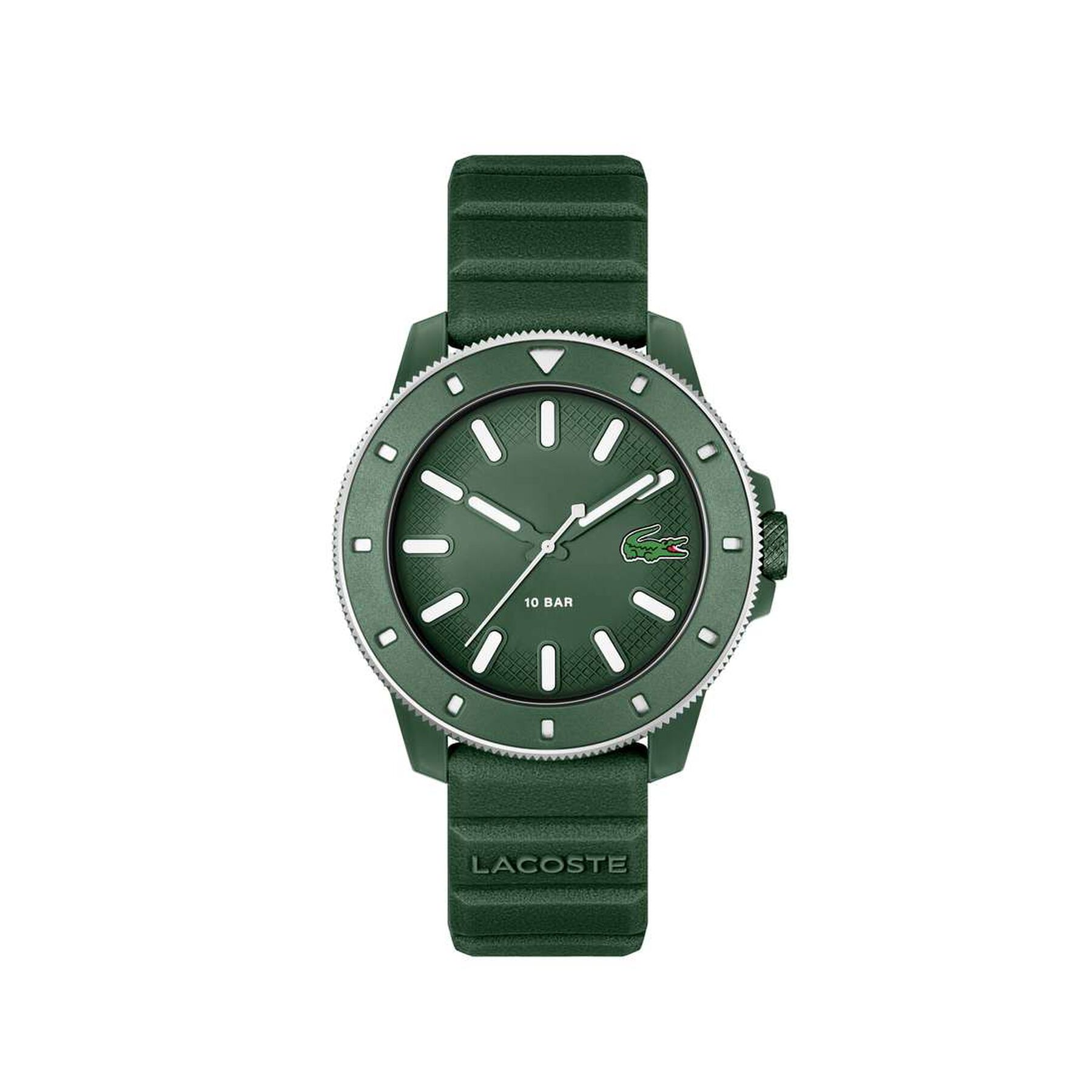 Men Silicone Strap Watch lacoste men silicone strap watch