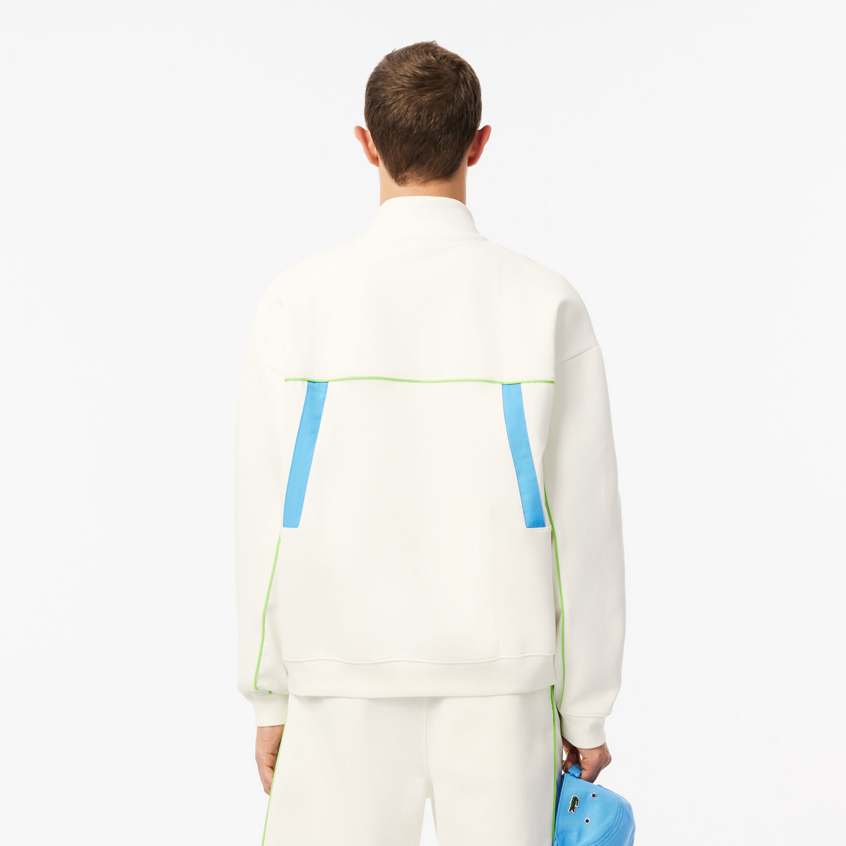 سويت شيرت فضفاض بسحاب سويت شيرت فضفاض بسحاب