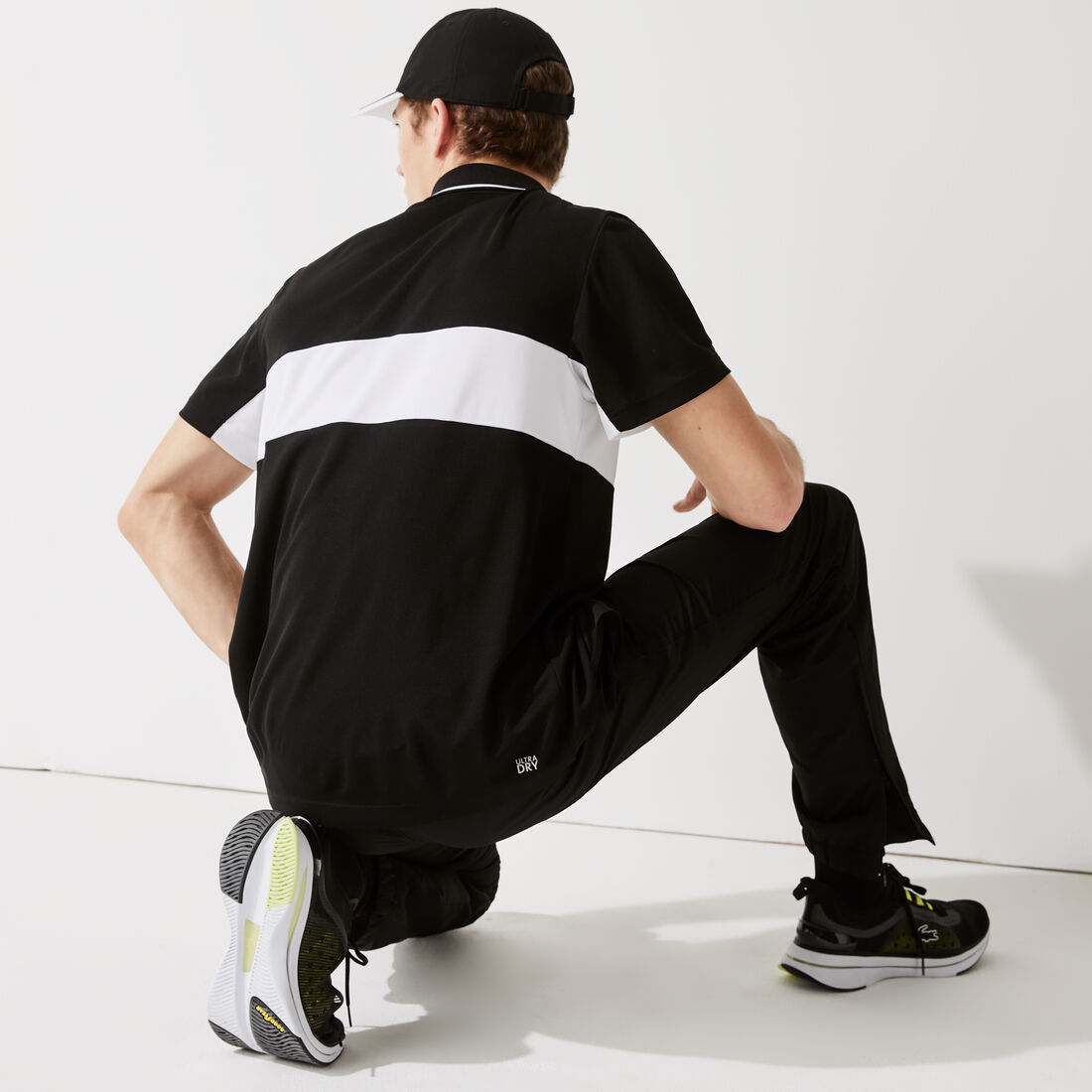 Men’s Lacoste SPORT Colourblock Breathable Resistant Polo Shirt Men’s Lacoste SPORT Colourblock Breathable Resistant Polo Shirt