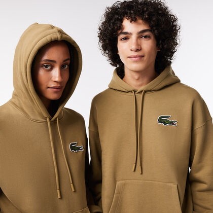 Unisex Loose Fit Hooded Organic Cotton Jogger Sweatshirt